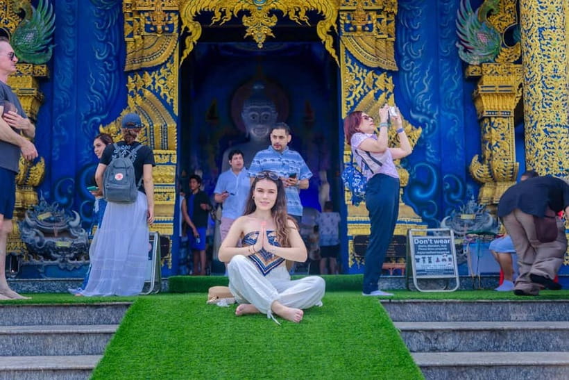 Red, Blue, White Temples & Hot Spring Trip from Chiang Mai - Wat Rong Khun, the White Temple