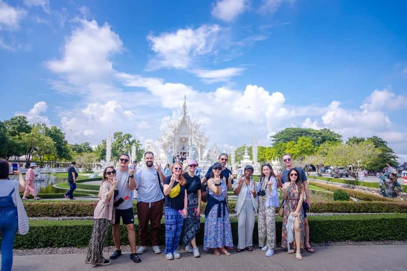 Red, Blue, White Temples & Hot Spring Trip from Chiang Mai - Wat Rong Suea Ten, the Blue Temple