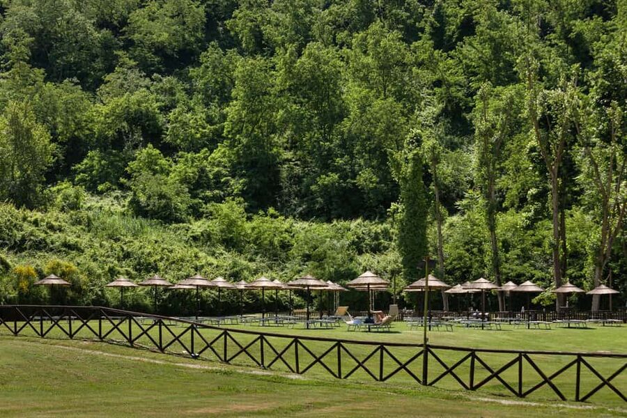 Relax and wellness: Thermal pools, spa, nature and aperitif included - Saunas and quiet spaces between soaks