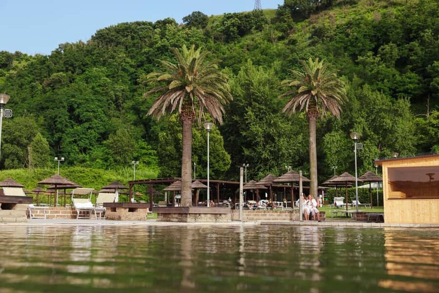 Relax and wellness: Thermal pools, spa, nature and aperitif included - How the $59 price compares