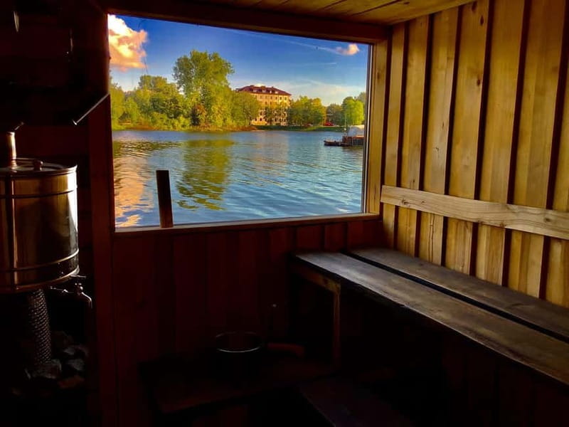 Riga: Floating Sauna Experience on the Daugava River - BBQ, drinks, and extra time on the river