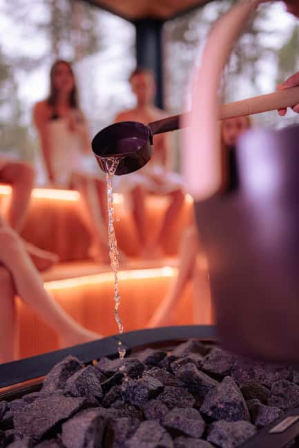 Rovaniemi: Daylight Forest spa,outdoor hot tubs and lunch - Is $100 a fair price?