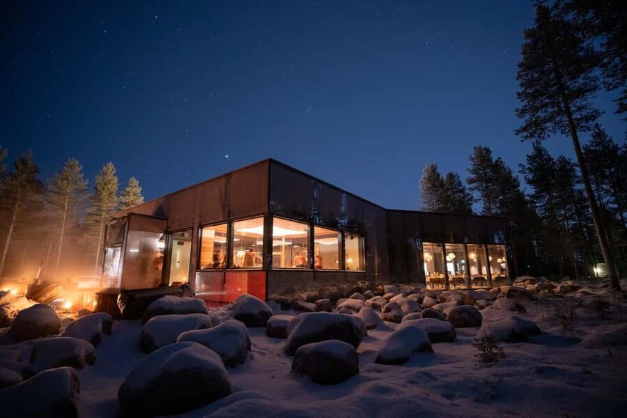 Rovaniemi: Forest Spa, Outdoor hot tubs and bathrobe dinner - Key points to know before booking
