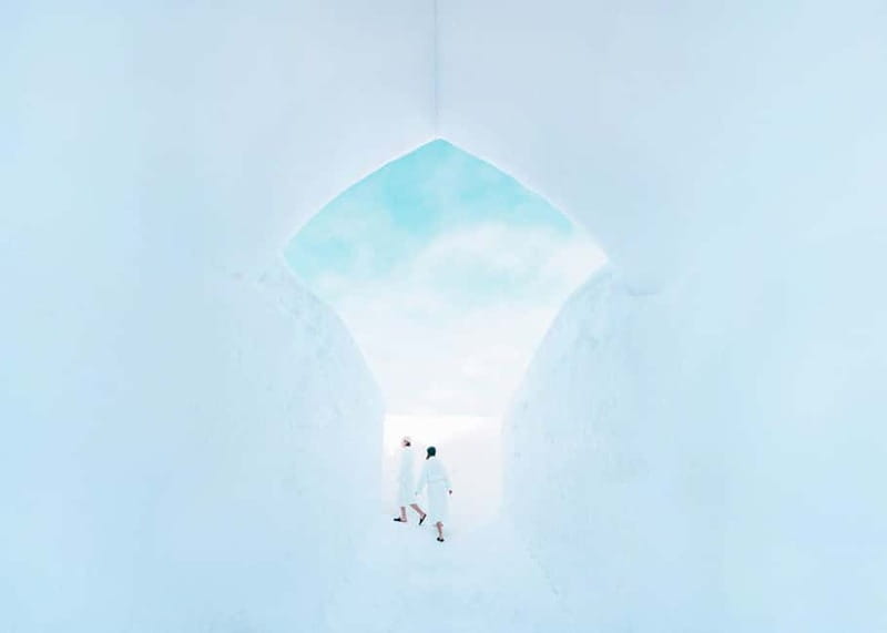 Rovaniemi: Snow Sauna Experience, Jacuzzi and Dinner in Kota - Sky Bar and the Arctic sky