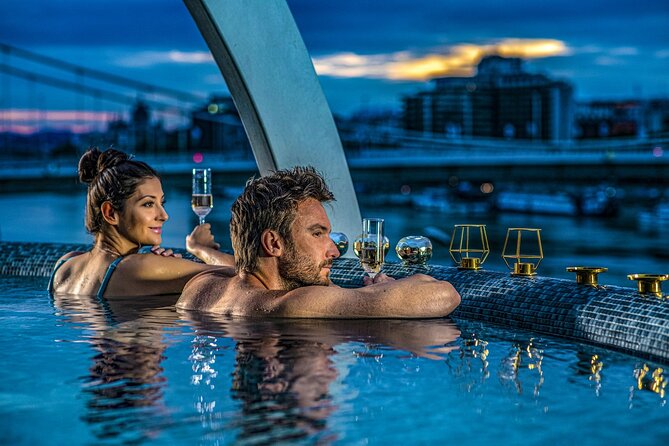 Rudas Bistro Gastro-Wellness - A thermal bath with a meal above the Danube
