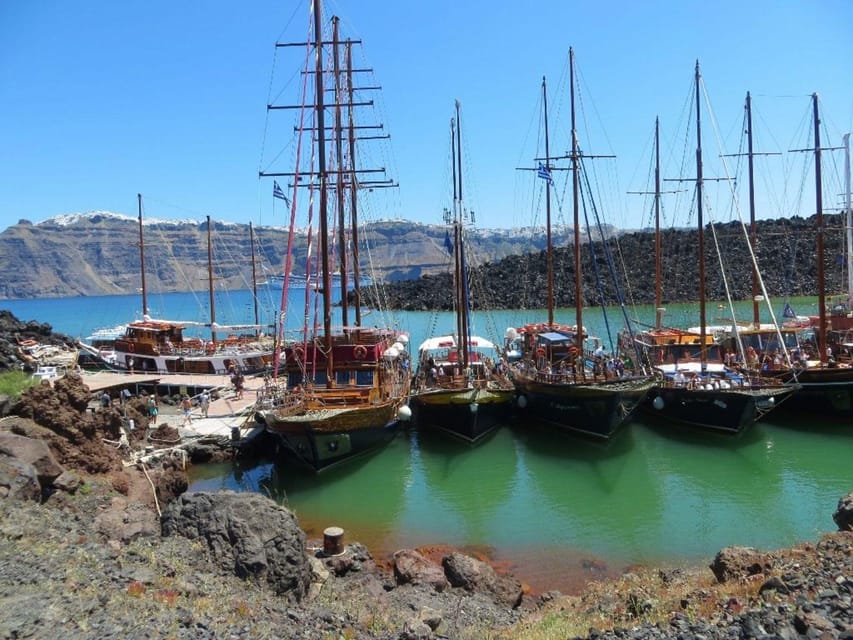 Santorini Port: 3 Hour Cruise to Volcano and Hot Springs - Practical tips for a smoother day