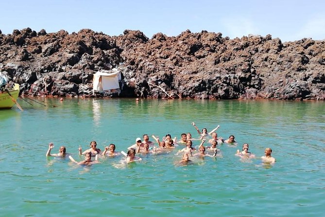 Santorini Volcanic Islands Cruise: Volcano, Hot Springs and Thirassia - Thirassia and the stairs to Manolas