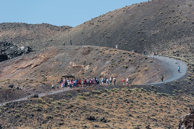 Santorini Volcano and Hot Springs Cruise Tour from Fira Old Port - Nea Kameni: a real volcanic walk