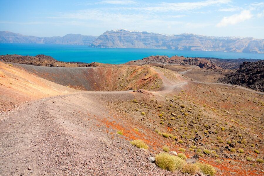 Santorini: Volcano and Hot Springs Sunset Dinner Cruise - Price, pickup, and the practical details