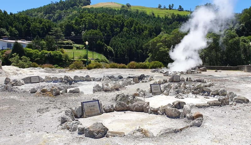 São Miguel Azores: Furnas Thermal Baths & Massage - Santa Iria Lookout adds a coastal change of scene