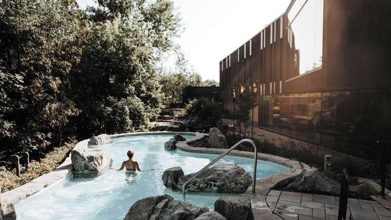 Sherbrooke: Nordic Spa Thermal Experience - A calm day beside Lac des Nations