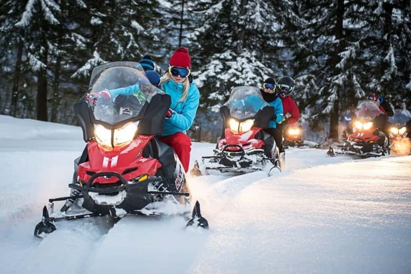 Snowmobile Ride with Zakopane and Hot Springs Combo Options - From Krakow to the snowy foothills