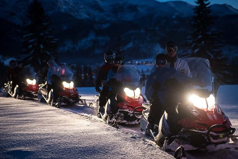 Snowmobile Ride with Zakopane and Hot Springs Combo Options - Chocholow and the Highlander countryside