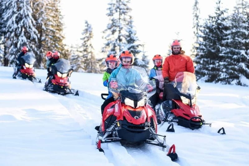 Snowmobile Ride with Zakopane and Hot Springs Combo Options - Gubalowka by funicular