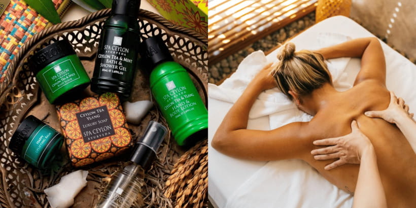 Spa Ceylon Luxury Massage Experience + Free Gift Pack! - Ninety minutes of traditional Sri Lankan massage