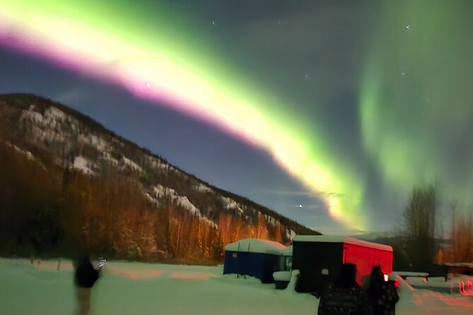 Spectacular Hot Spring Experience with Northern Lights - Soaking under the stars at Chena