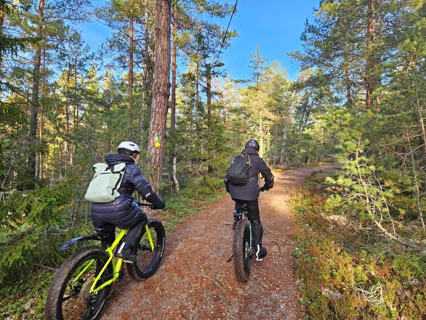 Stockholm: Fat Bike Forest Adventure with Lunch and Sauna - How difficult is the riding?