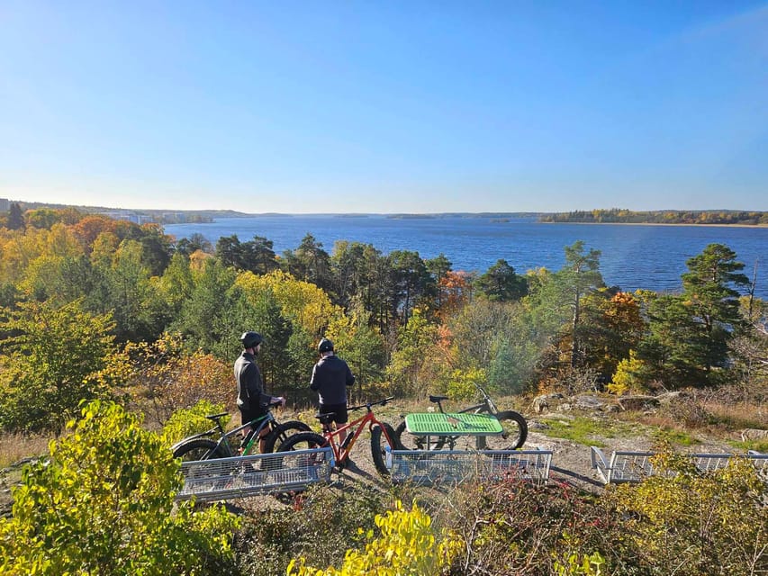 Stockholm: Fat Bike Forest Adventure with Lunch and Sauna - Sauna, shower, and a comfortable finish
