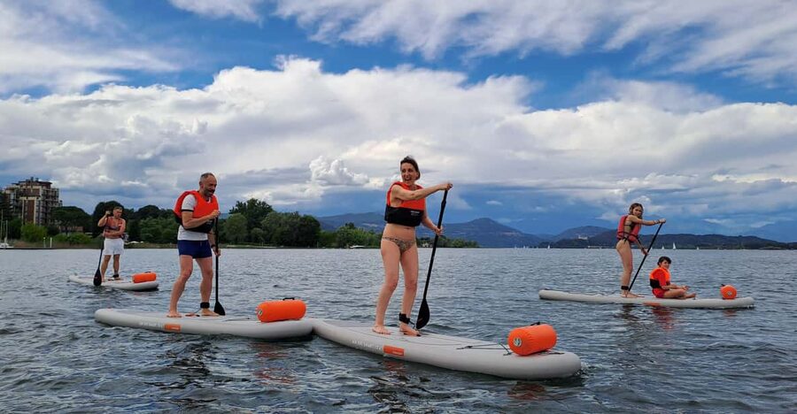 SUP tour on Lake Maggiore: wellness & mindfulness experience - Herbal tea with the lake beneath you