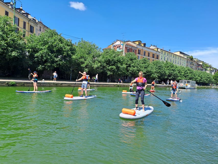 SUPMindfulness on Navigli: wellness experience in Milan - Your first SUP lesson, before launch