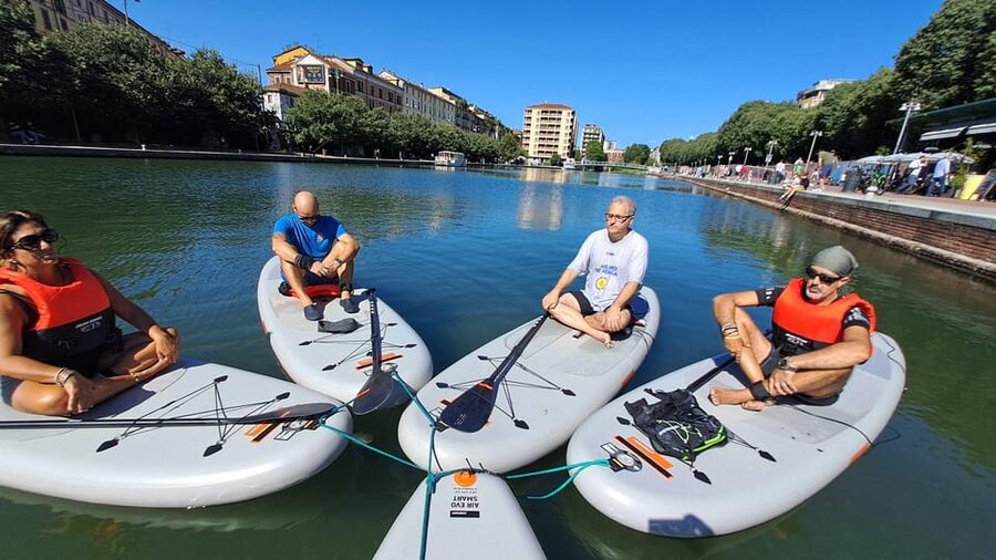 SUPMindfulness on Navigli: wellness experience in Milan - The herbal tea finish