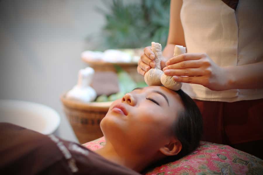 Thai Luxury Spa Packages - Herbal drinks, ginger tea, and the short pause afterward