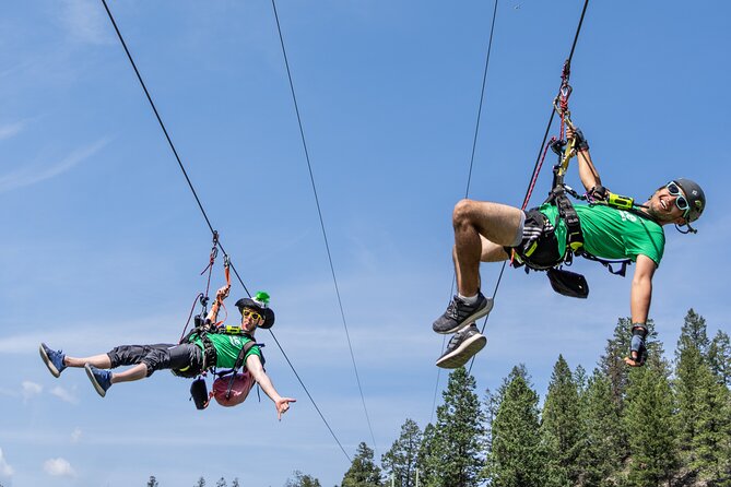 Thrilling 2-Hour Zipline Tour in Radium Hot Springs - Getting comfortable during the training course