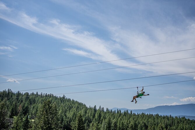 Thrilling 2-Hour Zipline Tour in Radium Hot Springs - Line six adds a playful challenge