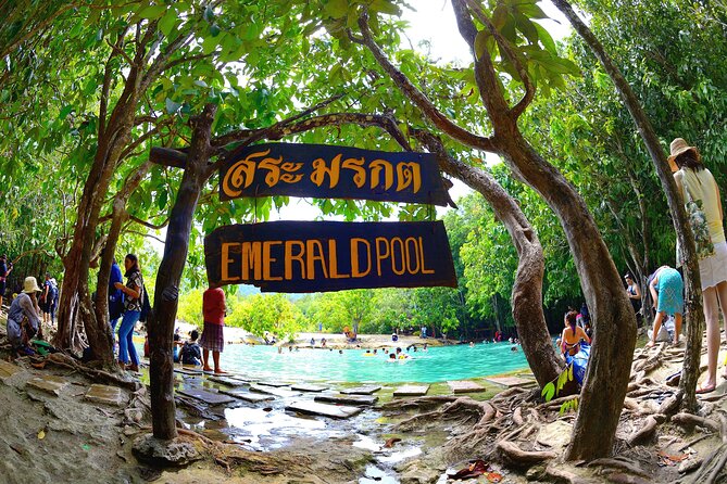 Tiger Cave Temple, Emerald Pool & Hot Springs Tour from Krabi - Namtok Ron: hot water in a natural setting