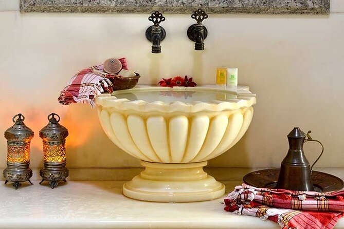 Turkish bath from Kemer - Tea and the end of the visit