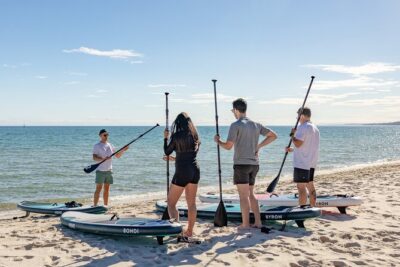 Ultimate Peninsula Adventure: Stand Up Paddle, Hot Springs, Hike, Lunch & Winery