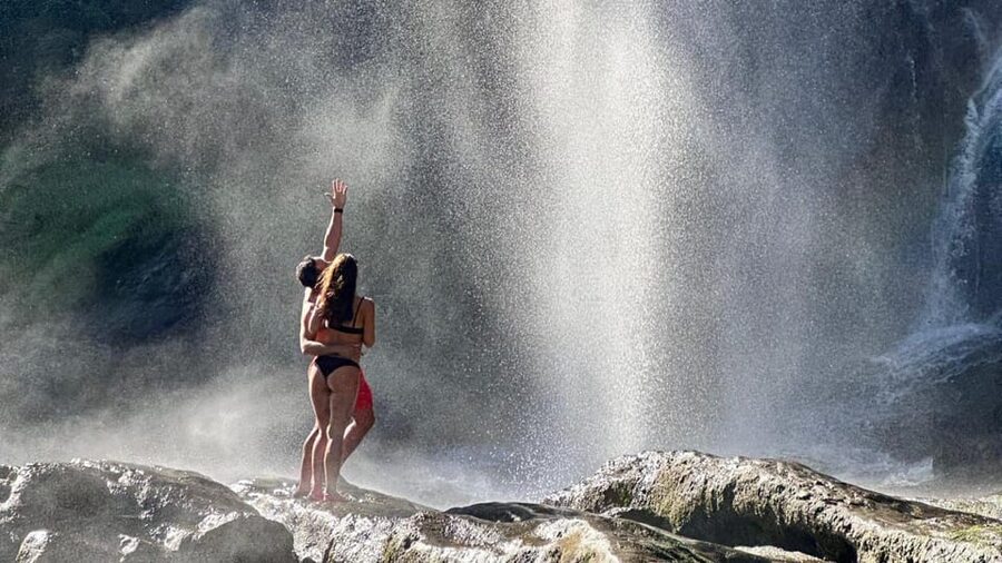 Valencia: Waterfalls and Thermal Springs Tour with Swimming - The Blue Lagoon is the heart of the excursion