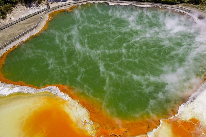 Wai-O-Tapu Thermal Wonderland, Rotorua, New Zealand - A visitor center with useful context