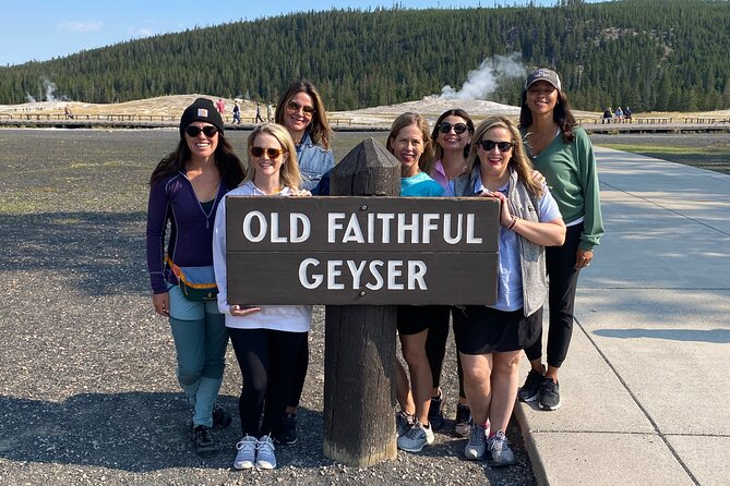 Yellowstone Lower Loop Tour | Wildlife & Hot Springs | PRIVATE - Old Faithful, Yellowstone’s dependable opening act