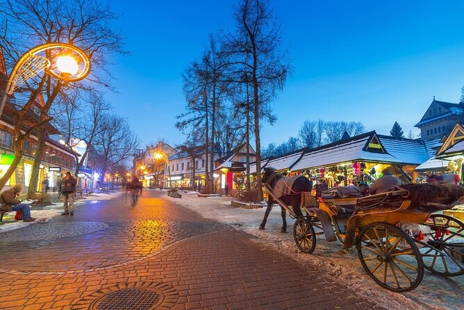 Zakopane Private day trip from Krakow with Hot Springs, cable Car - Krupówki Street puts you in central Zakopane